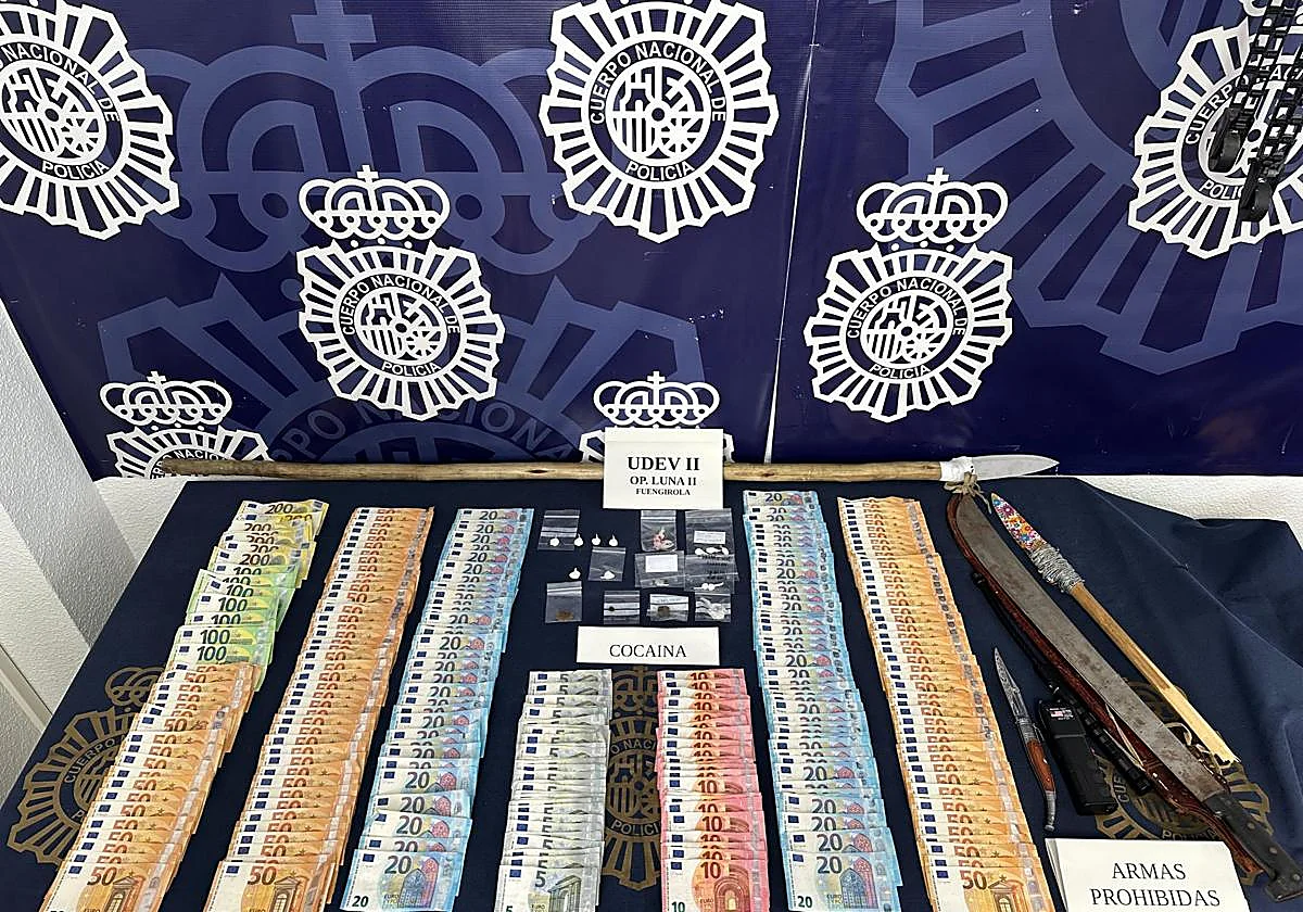 Dos detenidos tras caer tres puntos de venta de droga en viviendas en Fuengirola