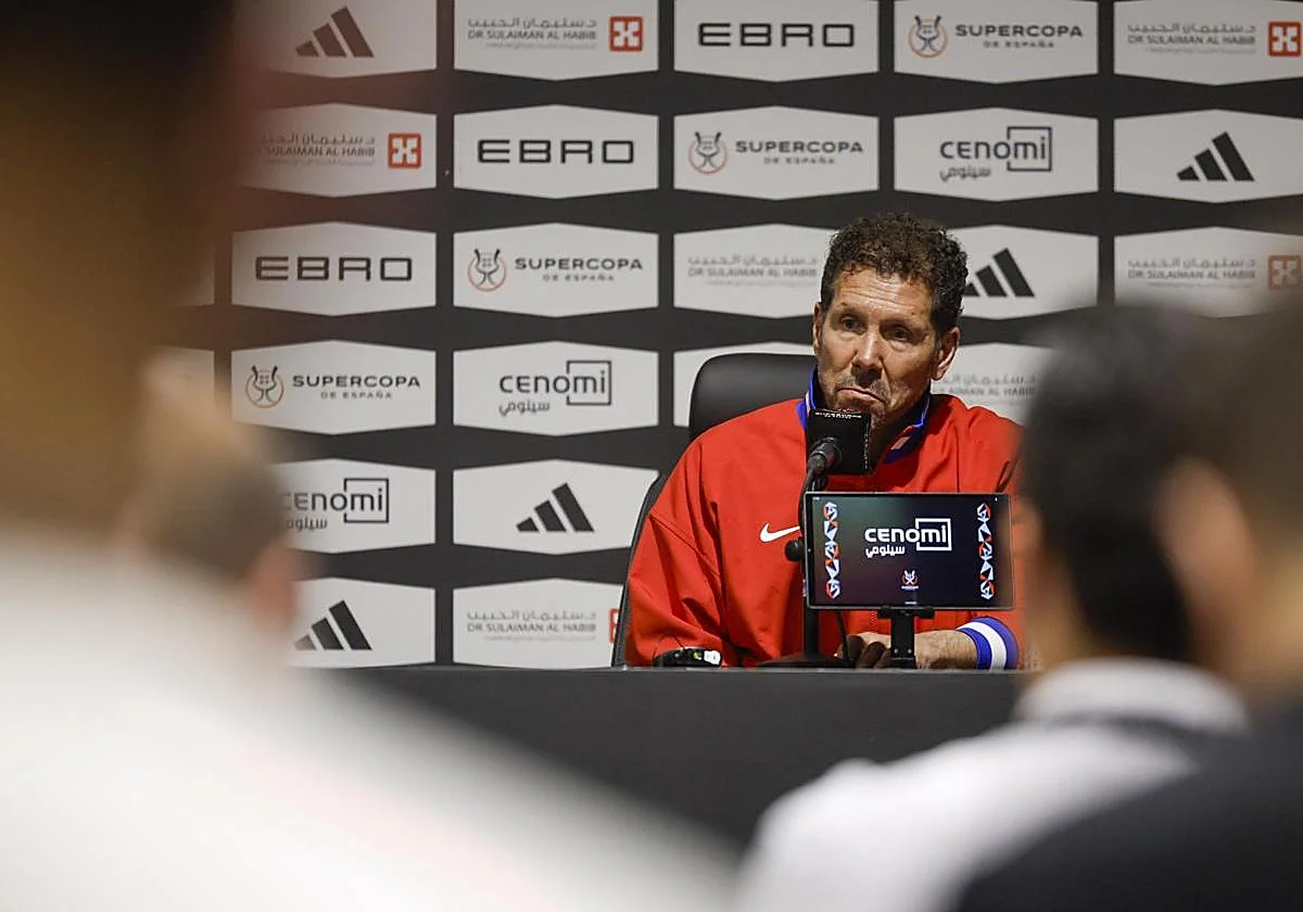 Simeone: «Julián por sí solo ha demostrado el futbolista que es»