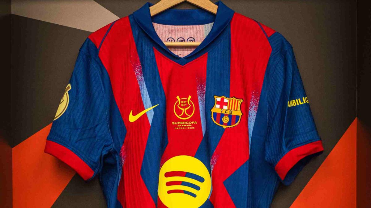 El Barça estrena equipación en la Supercopa: conmemora un gran triunfo en el Bernabéu<br>