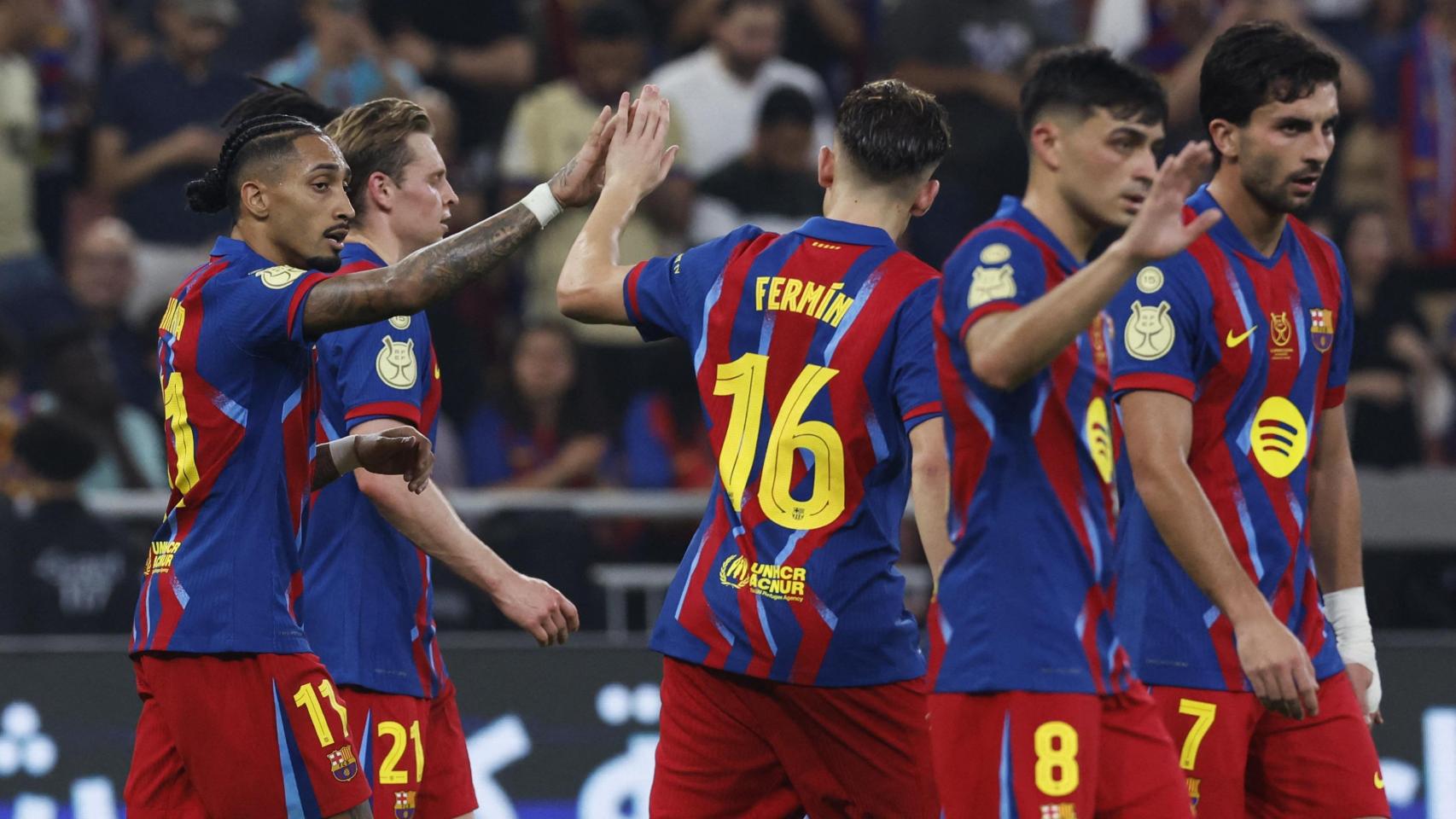 El Barça se divierte y no tiene piedad ante un dócil Athletic para lograr su billete a la final de la Supercopa de España