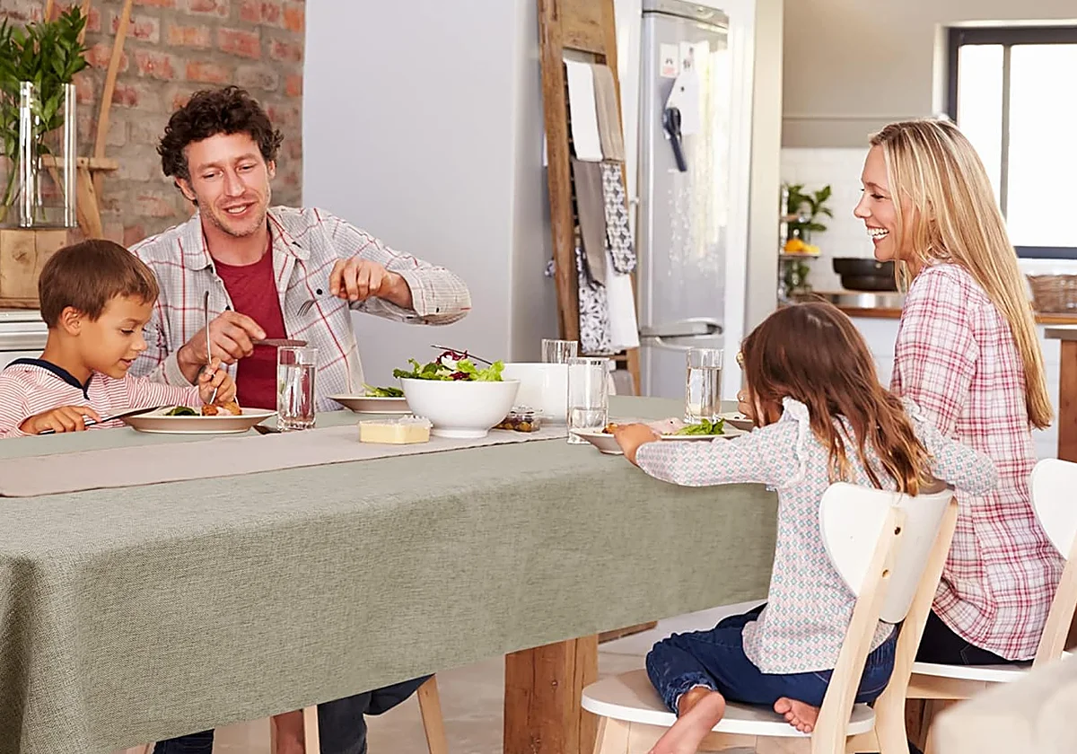 Manteles antimanchas que combinan diseño y funcionalidad para tu mesa