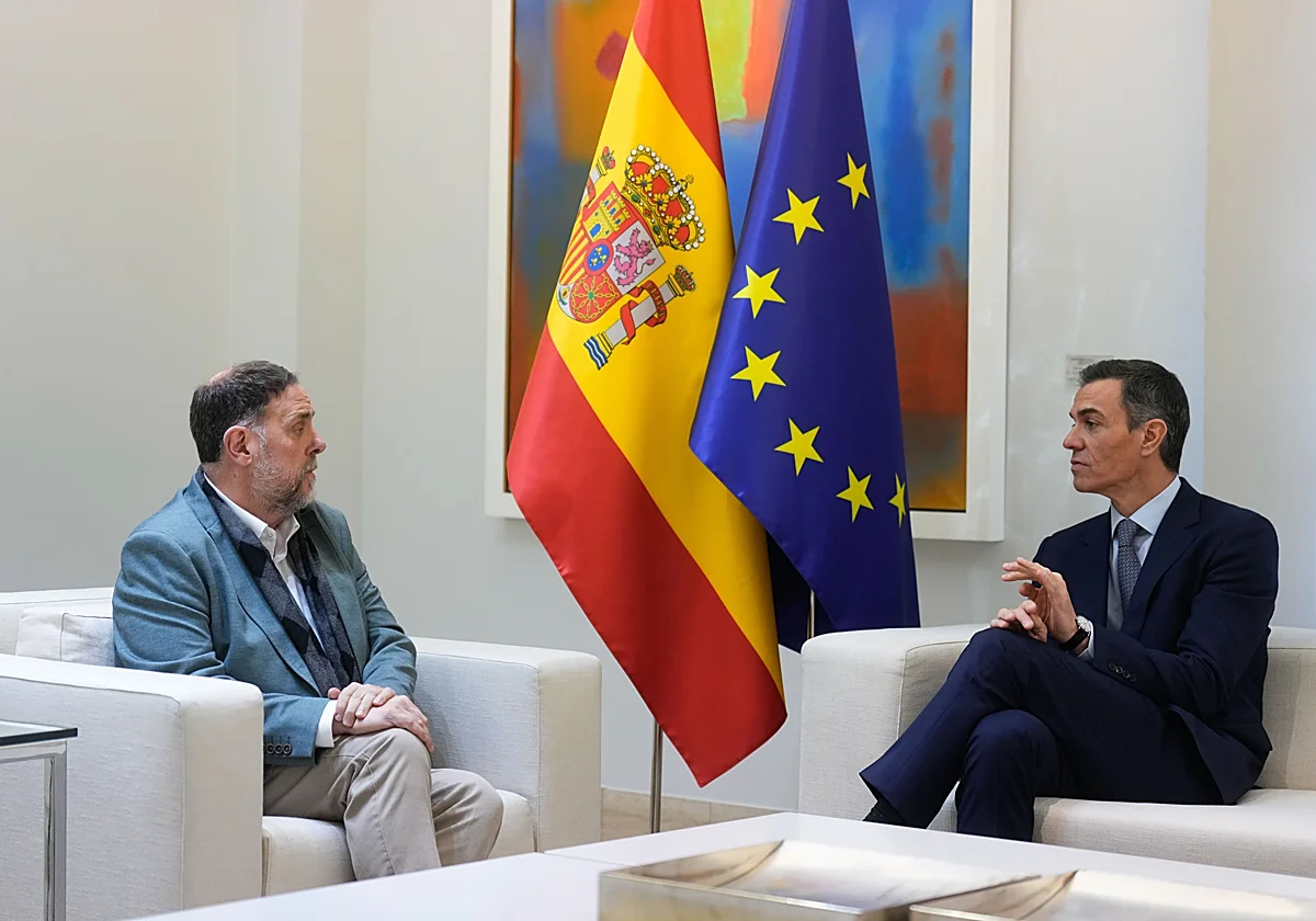 Junqueras anuncia un acuerdo sobre financiación con Sánchez