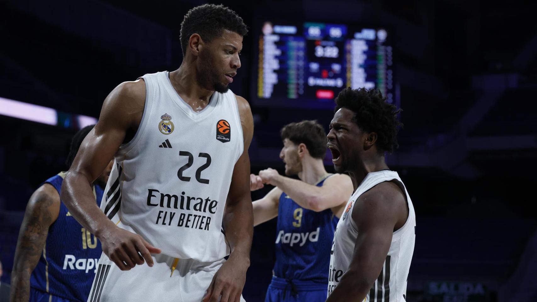 El Real Madrid no tiene piedad ante el Maccabi y se asienta en puestos de playoff de la Euroliga