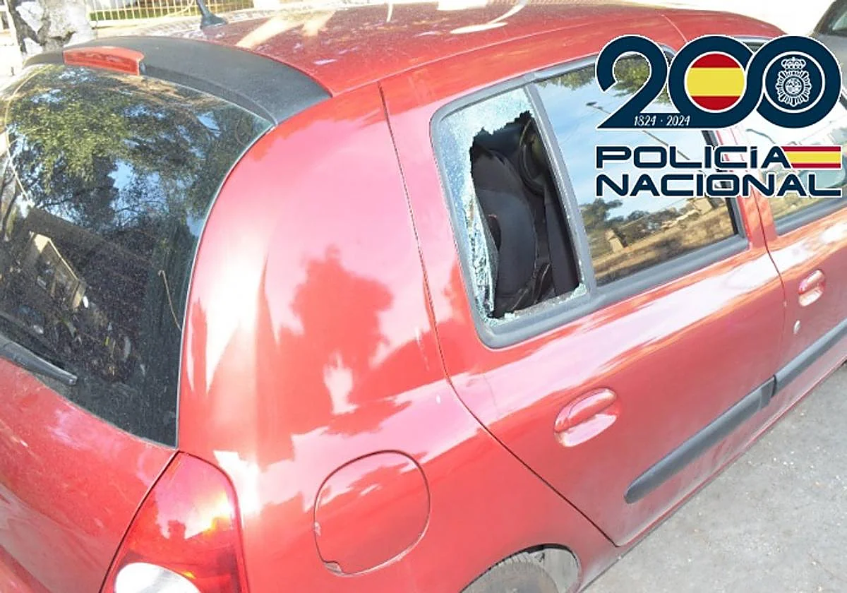 Dos detenidos acusados de 18 robos en interior de vehículos en la zona norte y centro de Málaga capital