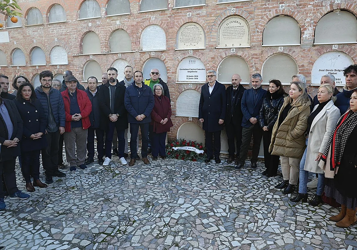 La política internacional marca el homenaje del PSOE a su fundador en Málaga