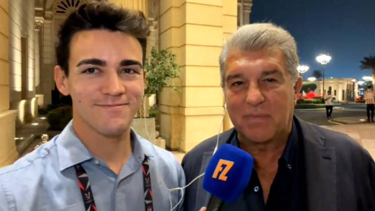 Laporta no quiere hablar de venganza contra el Madrid y desvela que "me han nacido seis cabras"