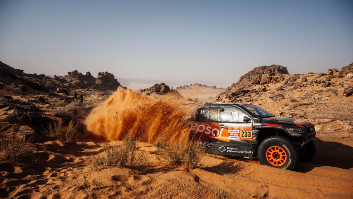 Isidre Esteve abandona el Dakar tras un grave accidente