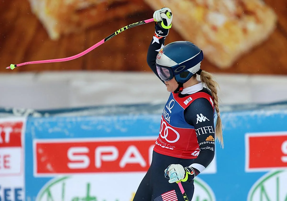 Lindsey Vonn desafía al tiempo y refuerza su candidatura a los Juegos Olímpicos