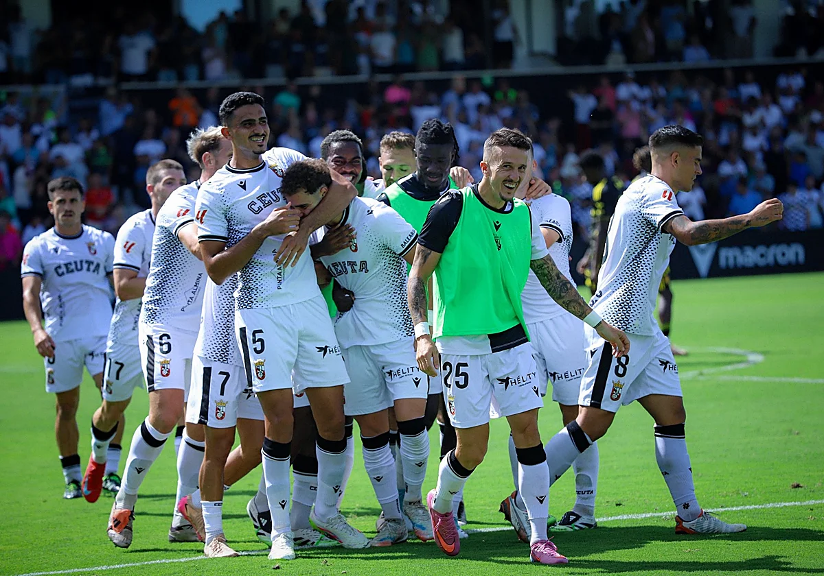 El Ceuta, la revelación de la temporada en Segunda División
