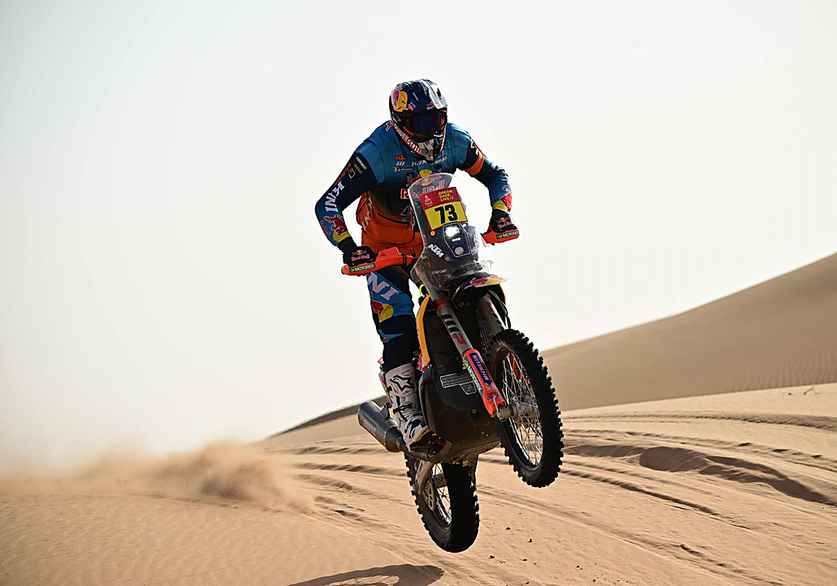 Heroica remontada de Canet en las dunas del Dakar