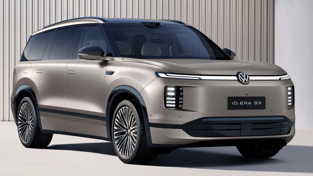 Volkswagen se sale del guion con el ID. Era 9X, un SUV más grande que un Audi Q7 que estrena su tecnología EREV