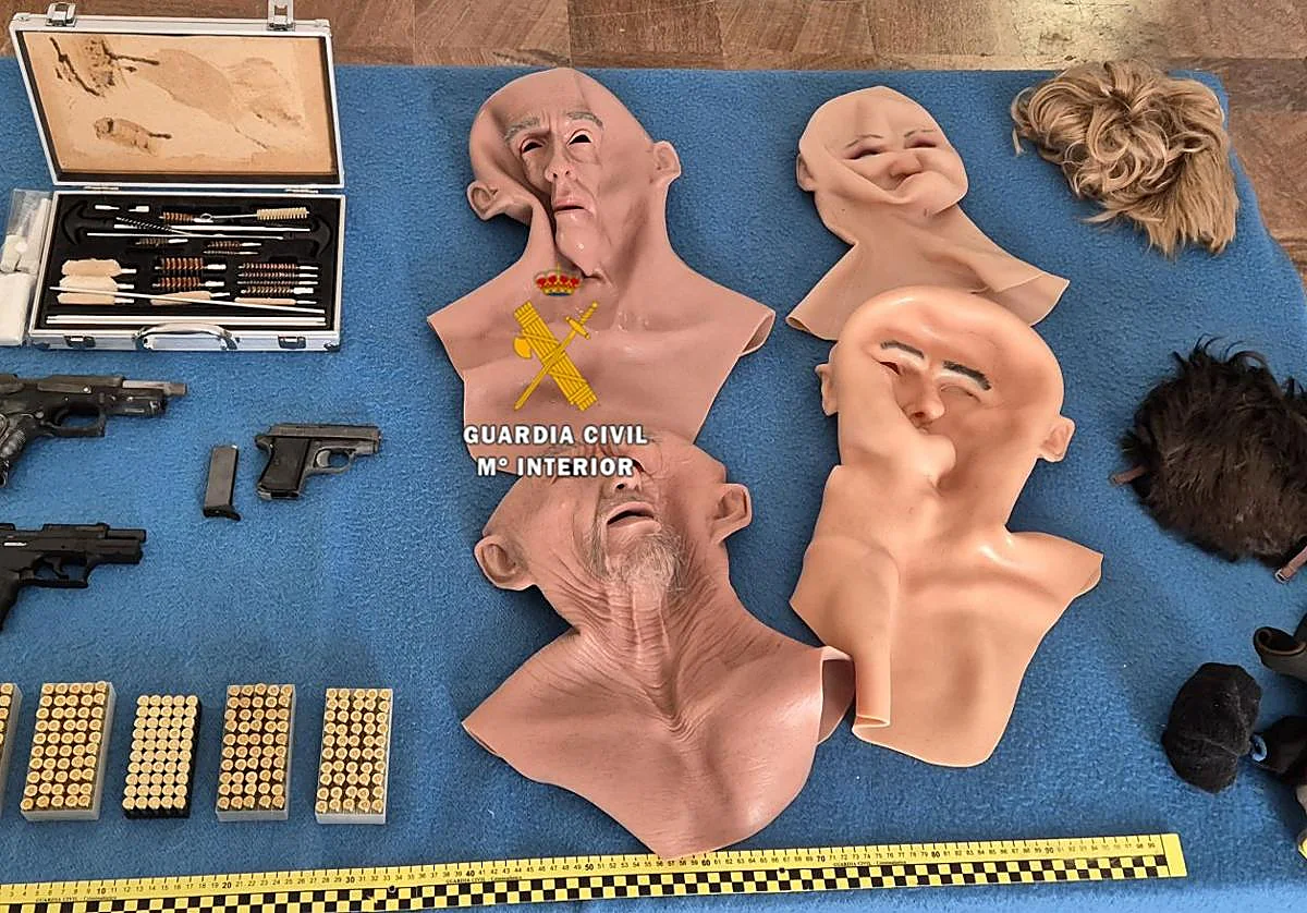 Cae en Málaga un grupo que asaltaba con máscaras y pelucas viviendas de alto nivel adquisitivo