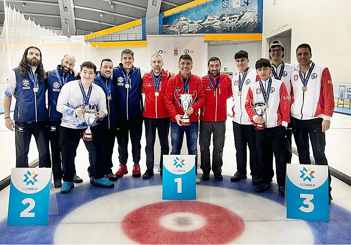 Costa curling team take silver and earn promotion