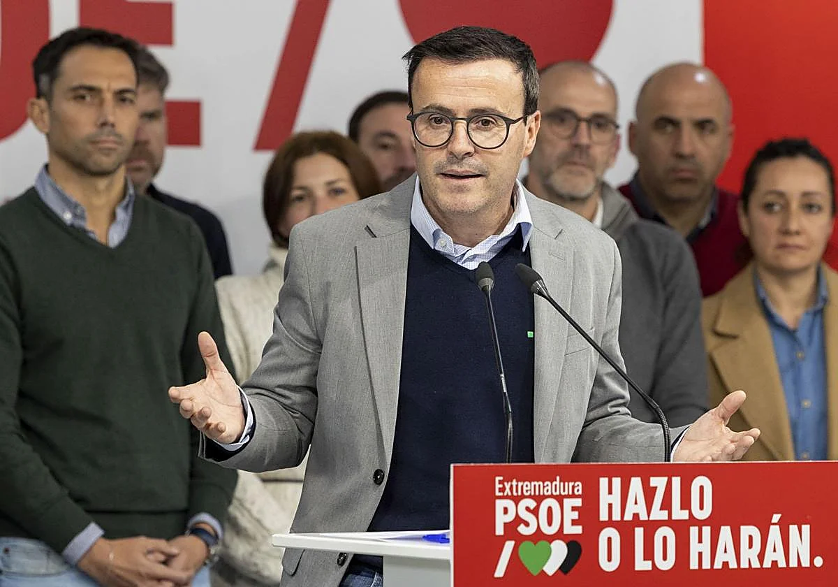 Gallardo confirma que será diputado esta legislatura en la Asamblea de Extremadura