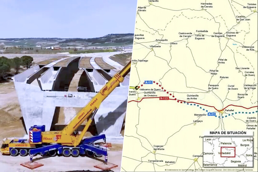 Tres años de retraso después, Valladolid está a punto de concluir lo que parecía interminable: la A-11