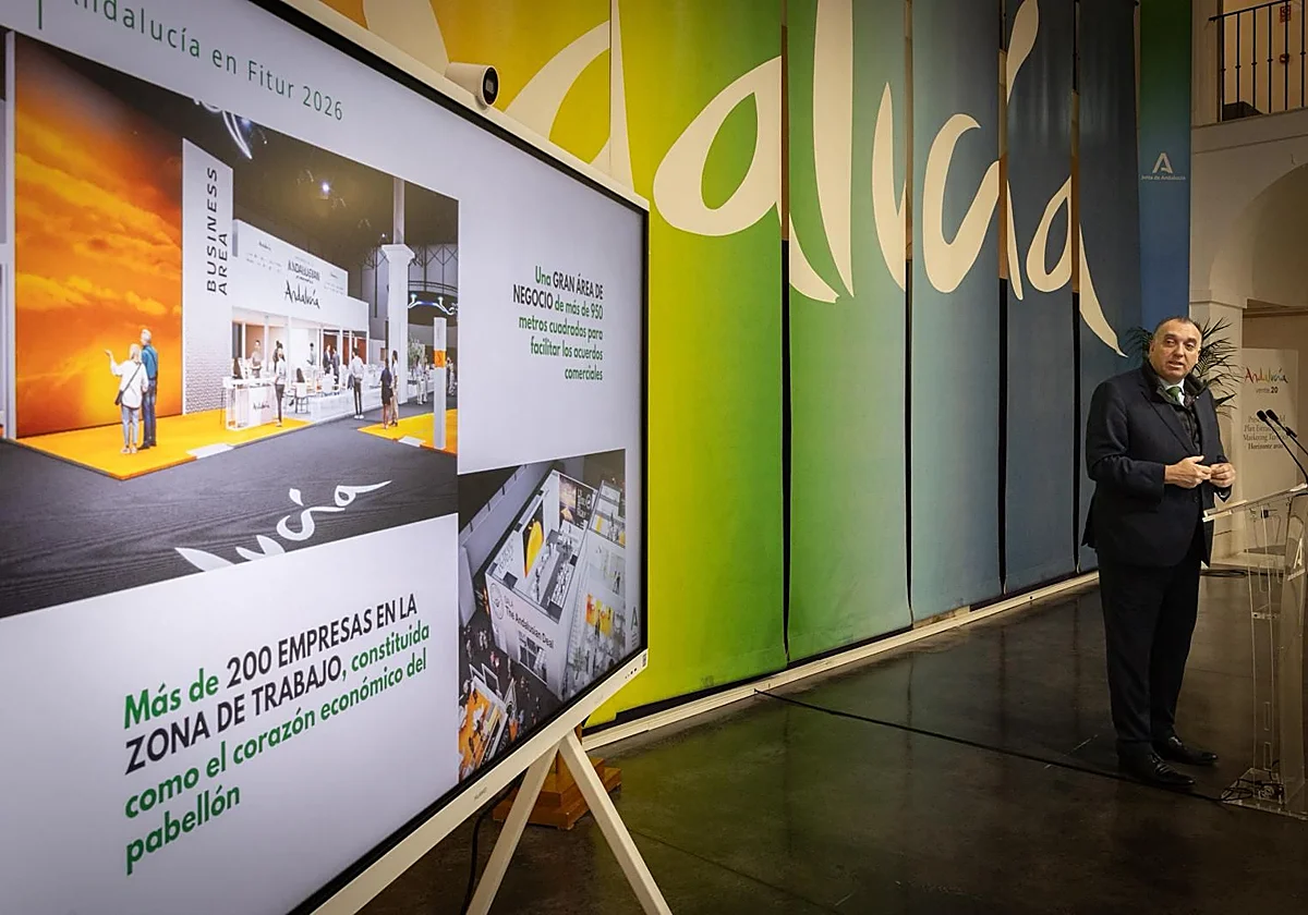 Andalucía contará en Fitur con el mayor expositor de la historia para mostrar su nuevo modelo turístico