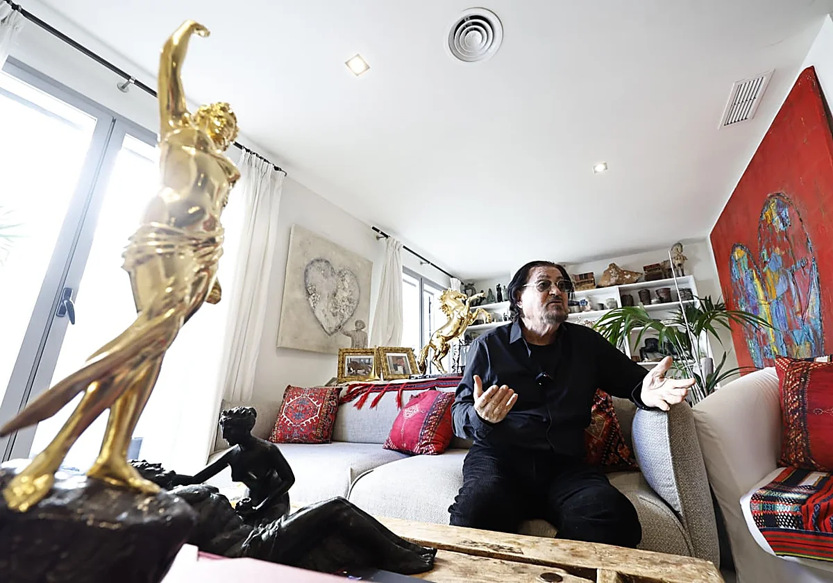 Ginés Serrán, autor del Neptuno y la Venus: «Me agrada la idea de que la gente tenga medio año para juzgarlas»