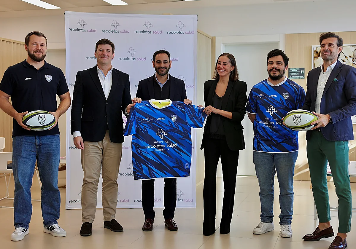 El Ayuntamiento respalda el acuerdo de patrocinio del Grupo Recoletas Salud al Marbella Rugby Club