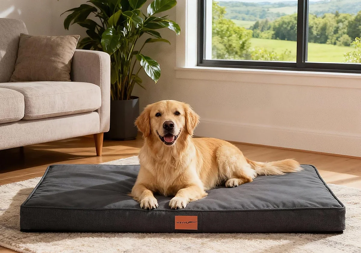 Estas camas ortopédicas para perros grandes mejorarán el descanso de tu peludo