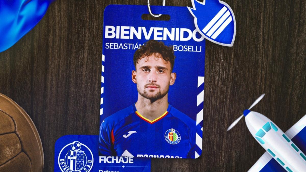 El Getafe anuncia su segunda incorporación: llega Sebastián Boselli