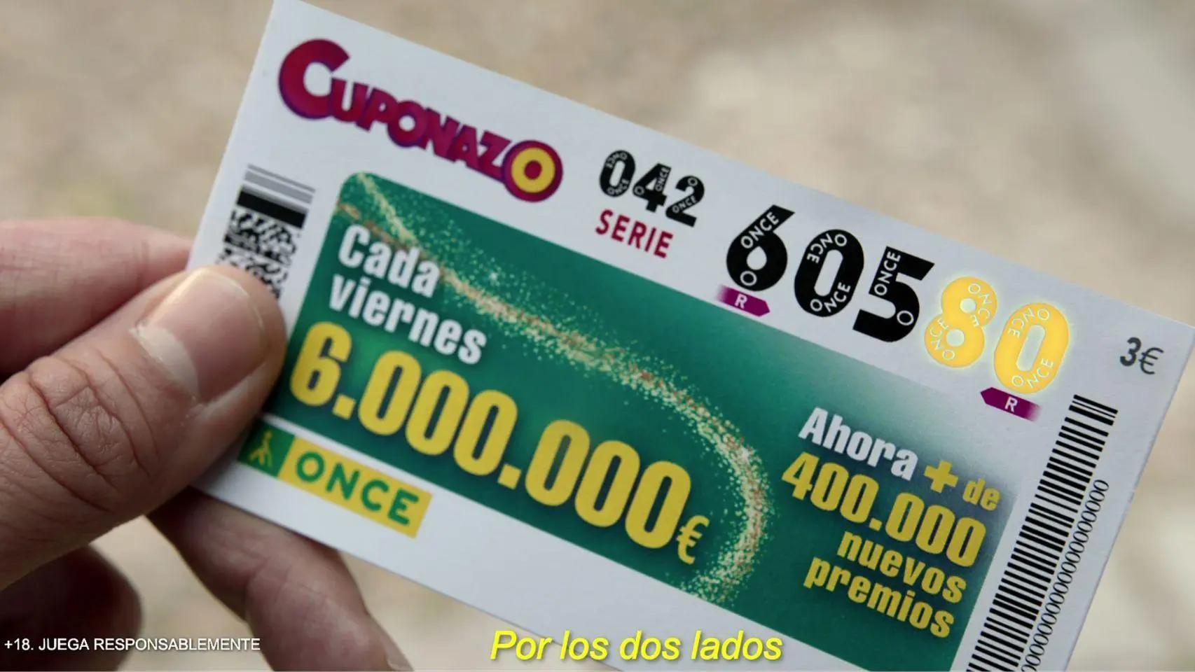 Cuponazo ONCE: comprobar resultados del sorteo del viernes 16 de enero de 2026