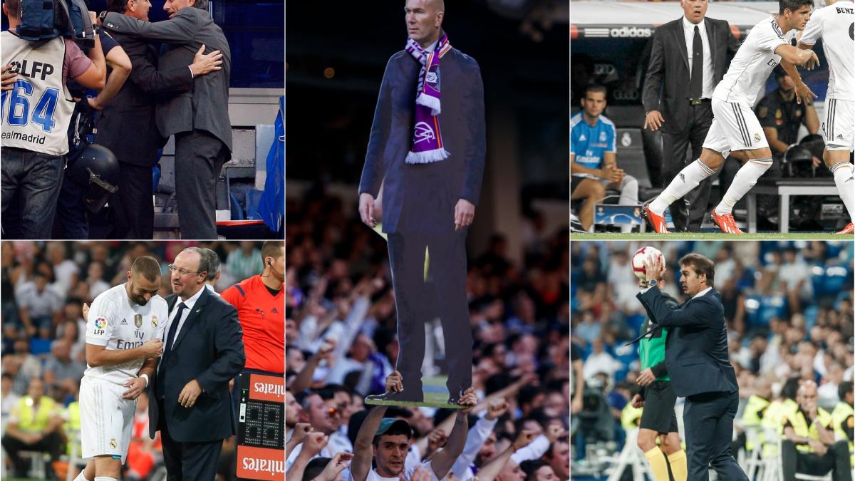 El primer día en el Bernabéu