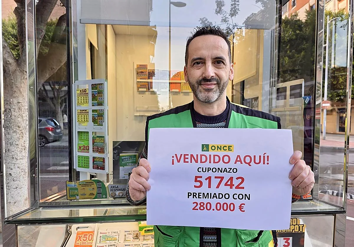 El Cuponazo de la ONCE deja 280.000 euros en Málaga en la plaza Basconia