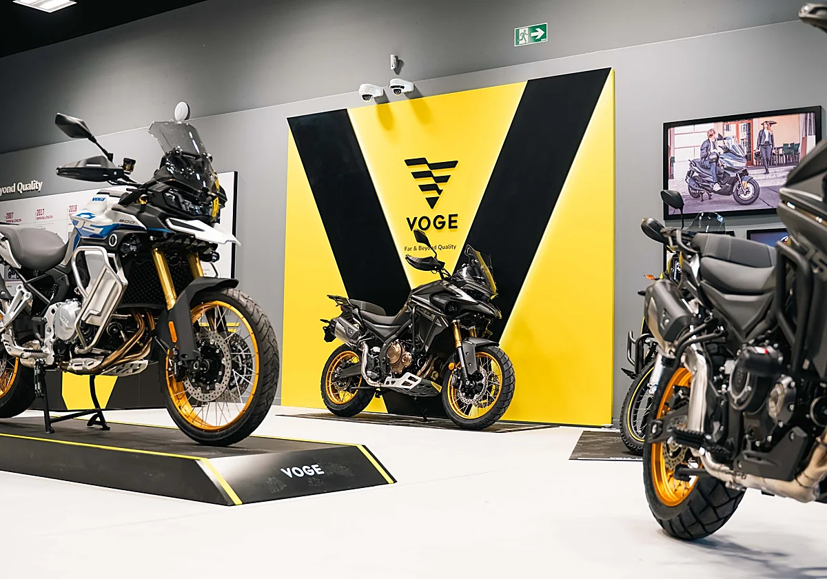Voge inaugura en Barcelona su concesionario de motos más innovador