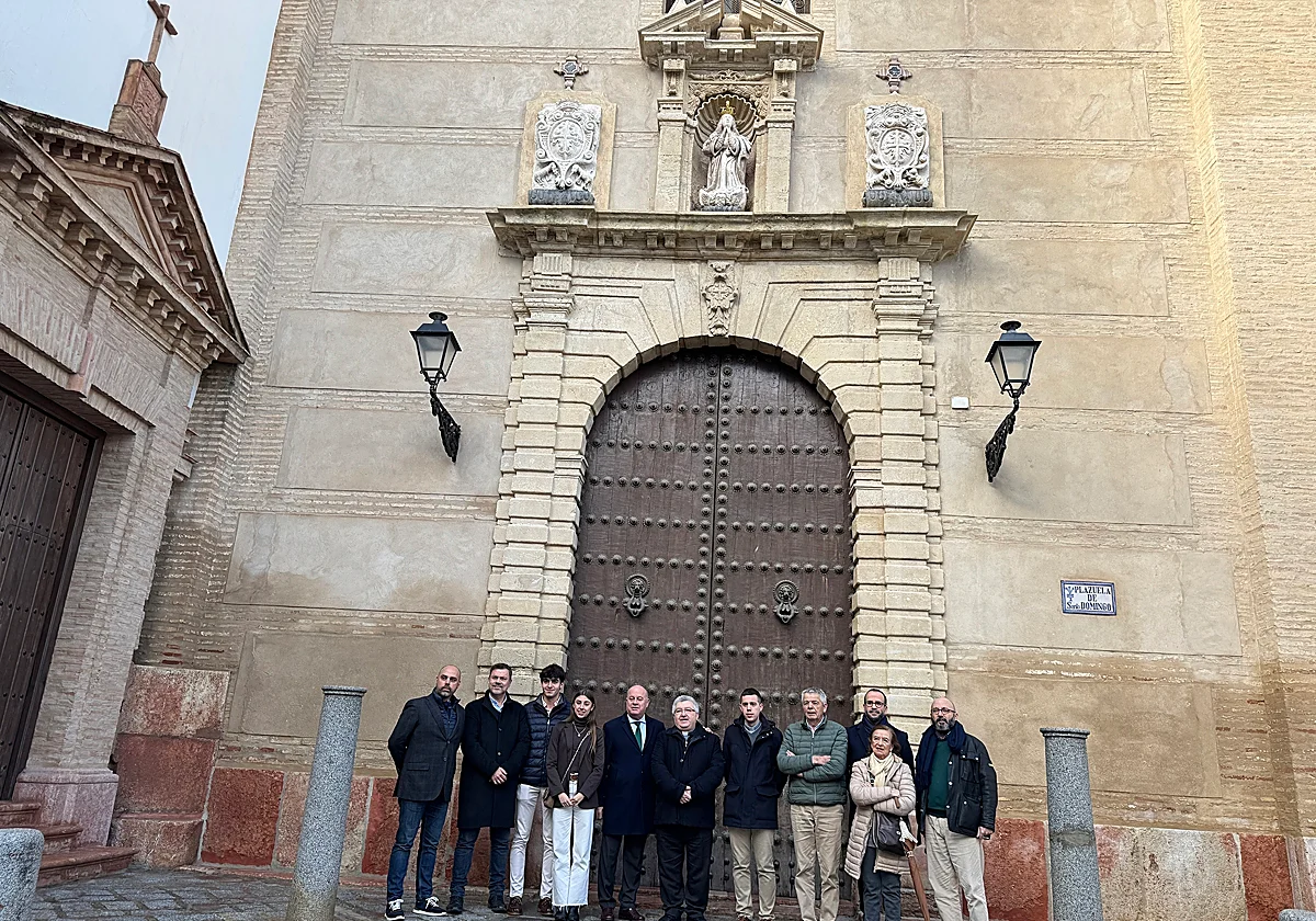 Terminada la restauración de la fachada de Santo Domingo de Antequera