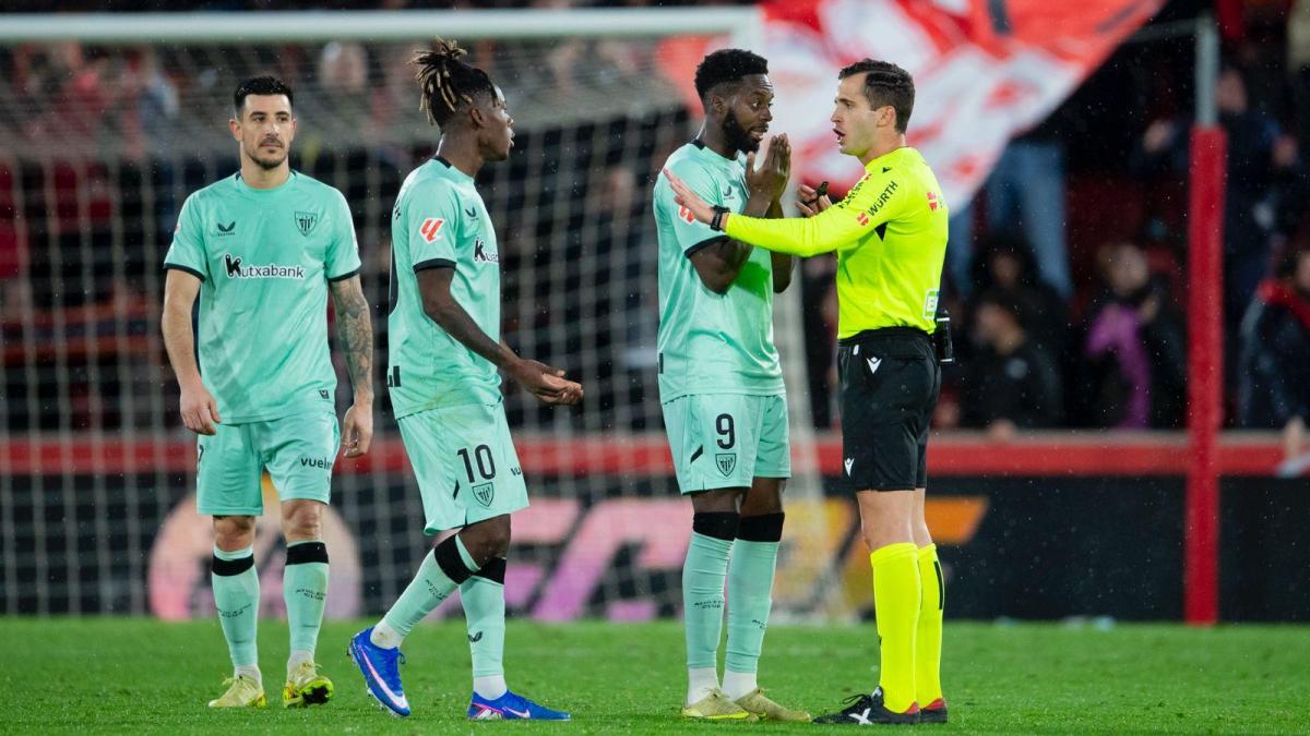 Iñaki Williams es tajante: "Nos sentimos perjudicados"