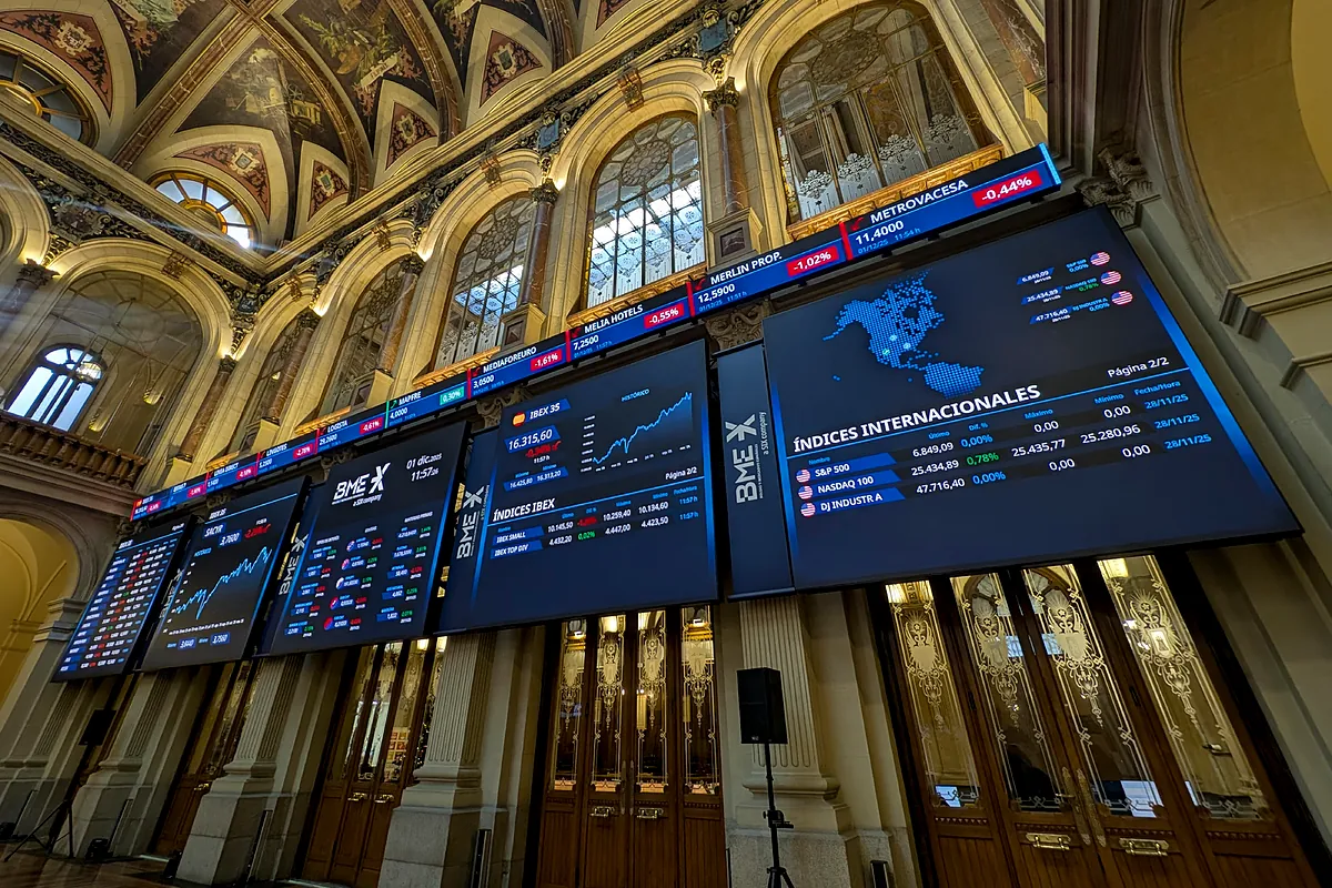 El Ibex Bancos sube ya un 100% en 2025, un año récord