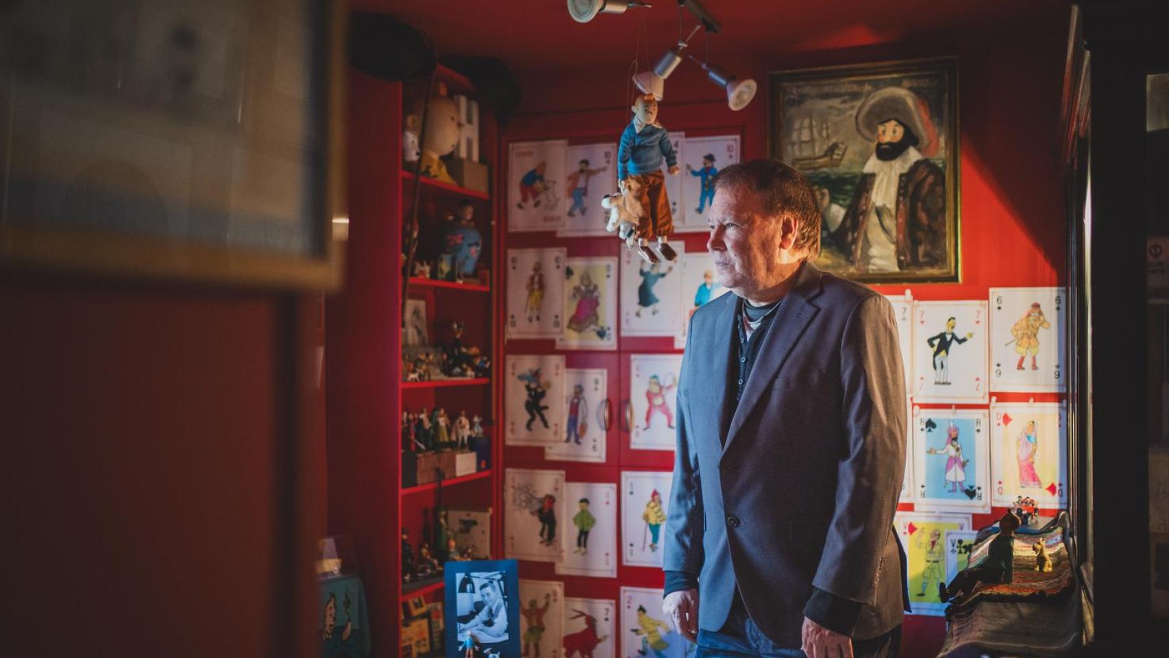 Las vidas de Juan d'Ors, el artista dedicado a su oculto museo de Tintín: "A veces el apellido te beneficia, pero otras perjudica"