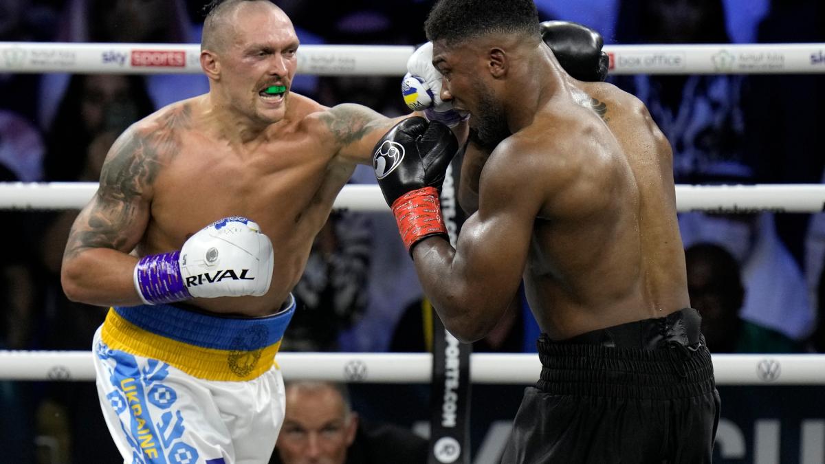 Usyk ofrece una importante actualización sobre el futuro de Anthony Joshua