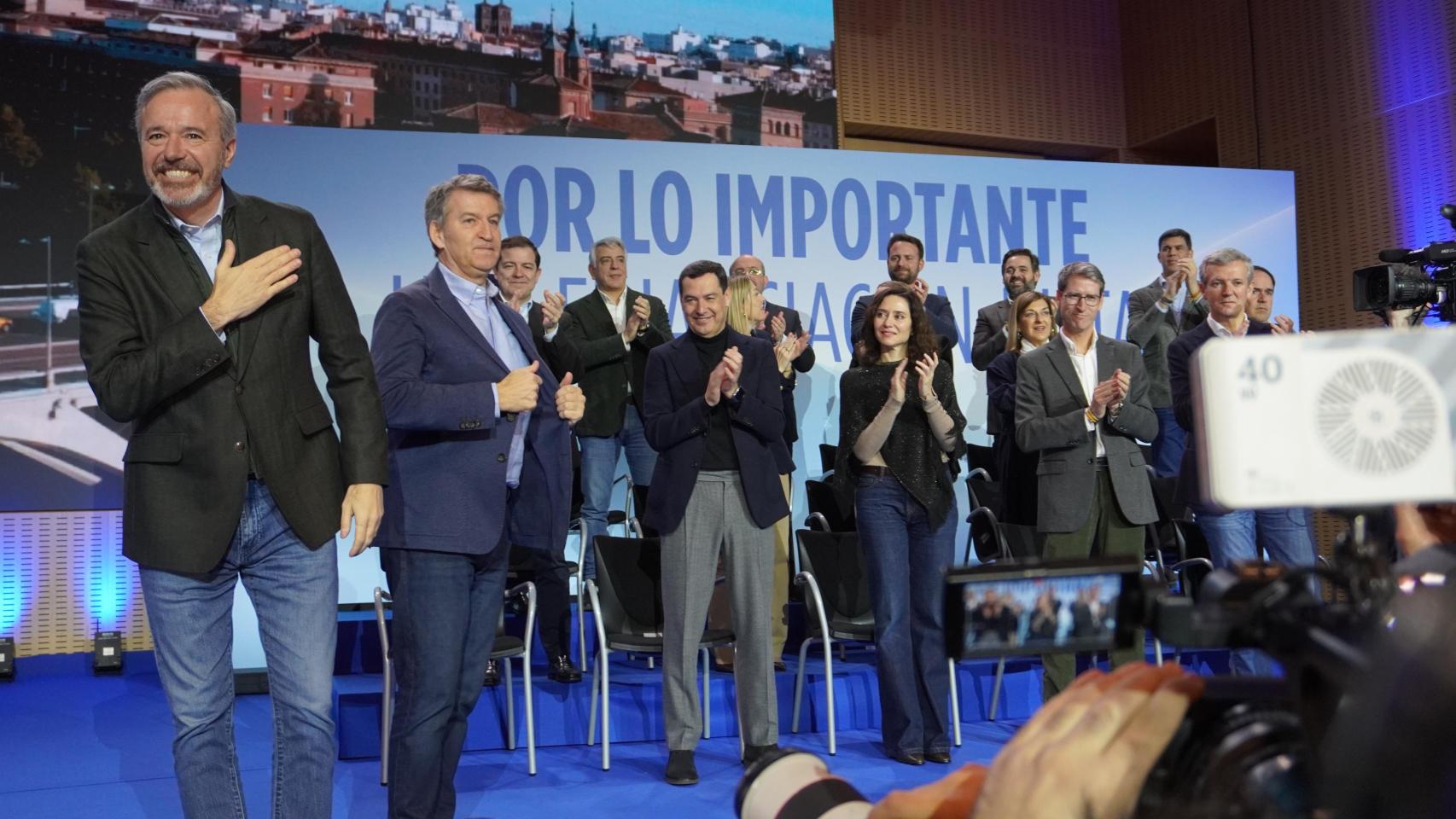 Feijóo une a sus barones para impulsar una financiación "negociada con todos", sin "chantajes ni privilegios"