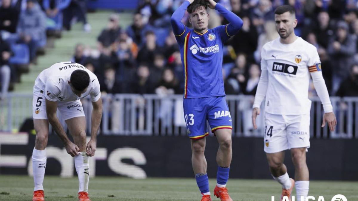 El Getafe se asoma al precipicio