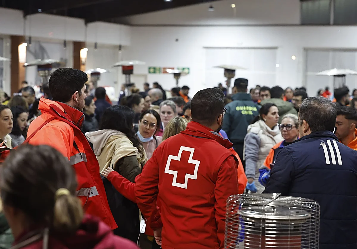 «El tren Alvia que iba de Madrid a Huelva es un cementerio»