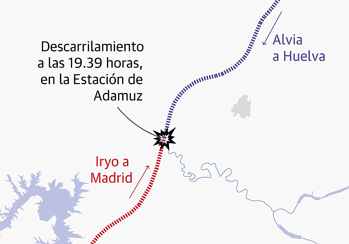 Gráficos | Lo que sabemos del accidente de tren en Adamuz