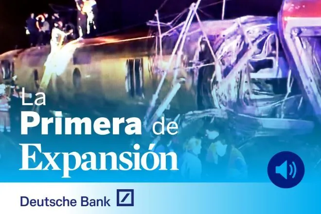 La Primera de Expansión sobre el accidente de tren, Merlin, Trump, PIB de China, Davos y el fondo soberano de Noruega