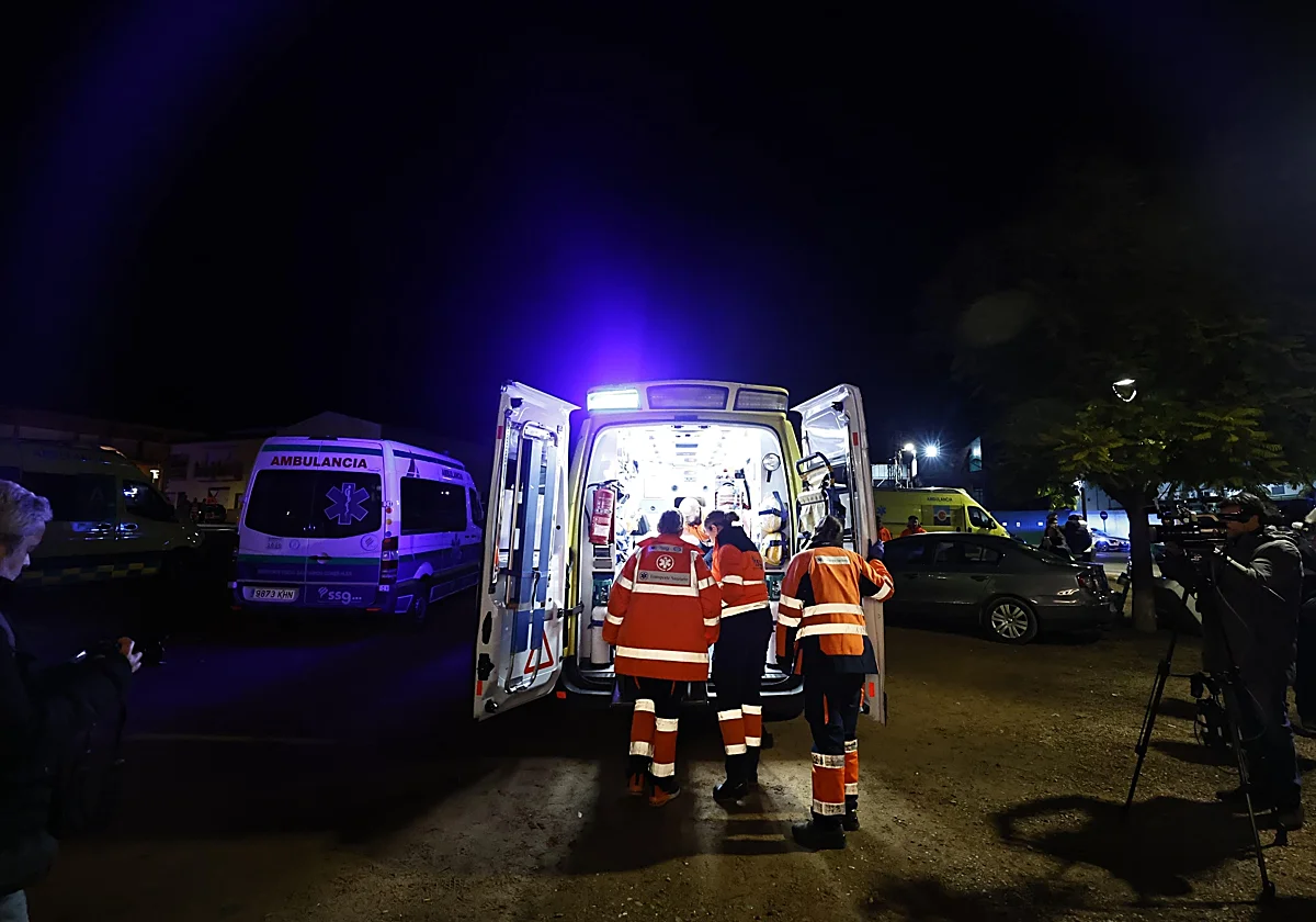 Los hospitales de Málaga atienden a heridos trasladados por sus propias familias