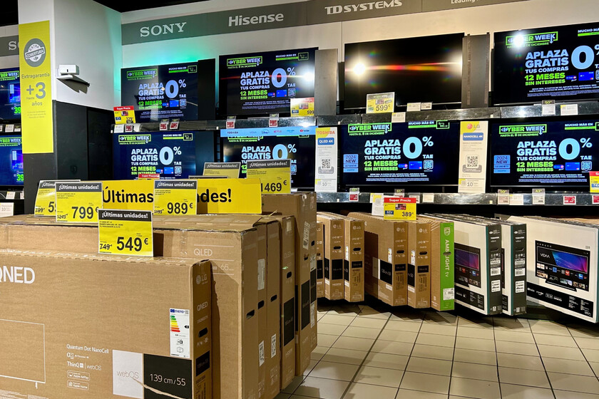 Carrefour ha dejado esta tele Samsung de 65 pulgadas a precio de outlet durante su Cyber Week: ahora tiene 250 euros de descuento