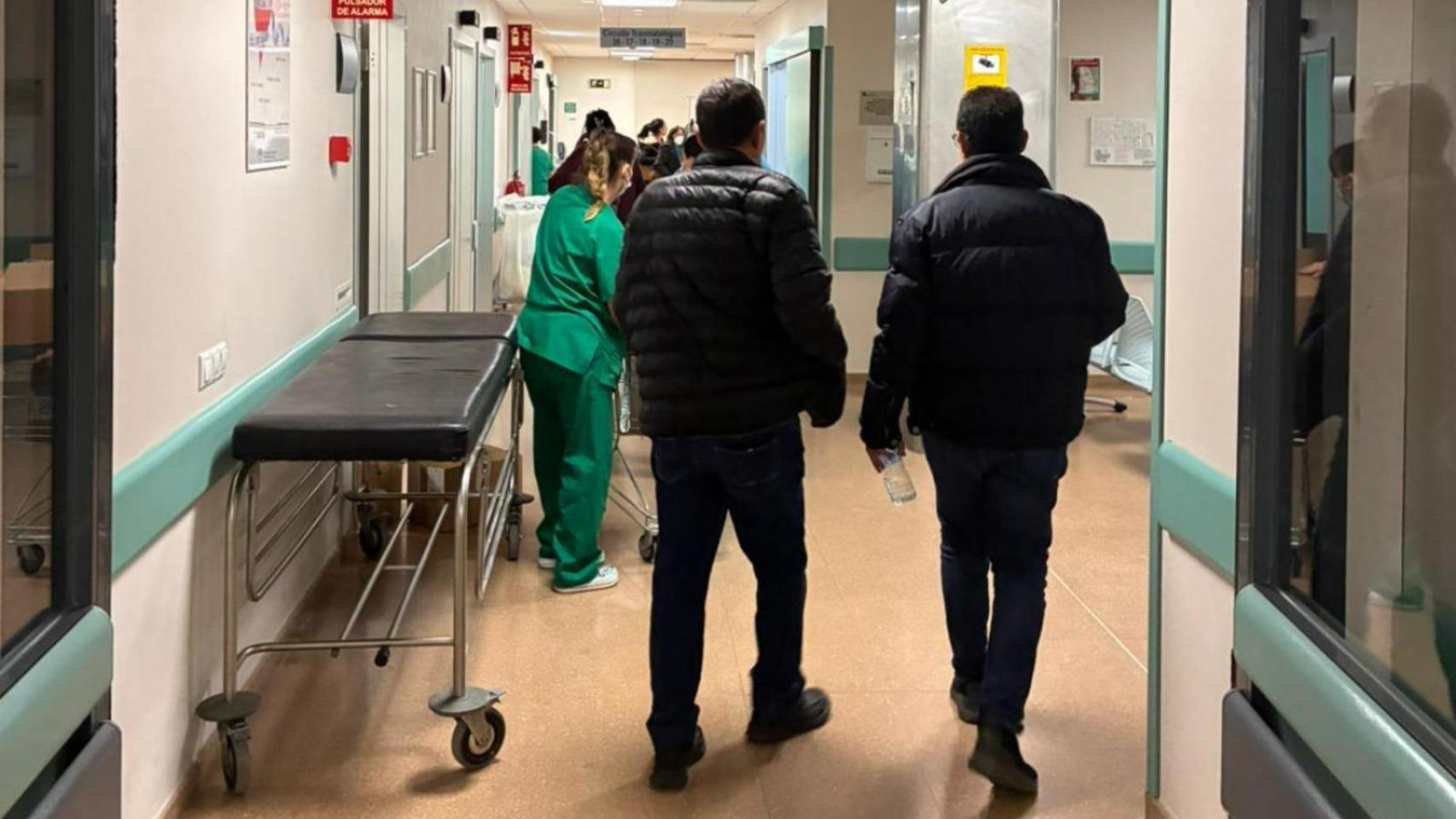 "La primera cirugía fue una amputación": la noche de terror en el hospital que atendió a los heridos del accidente de tren