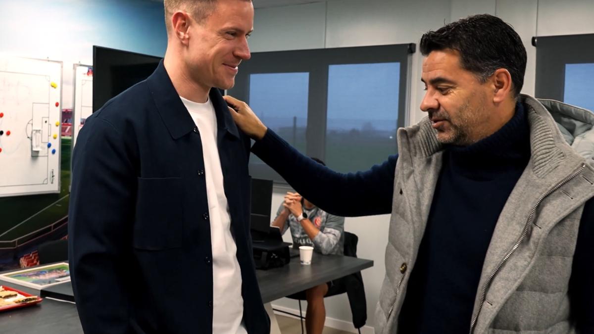 Los "nervios" de Ter Stegen por llegar al Girona