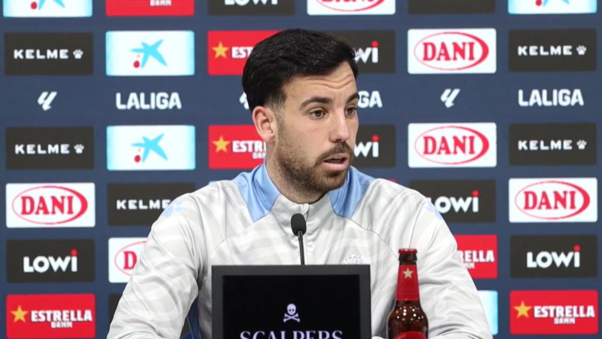 Edu Expósito: "No nos gusta jugar otra vez un lunes, pero cuanto más nos quejemos seguirán poniéndolo así"