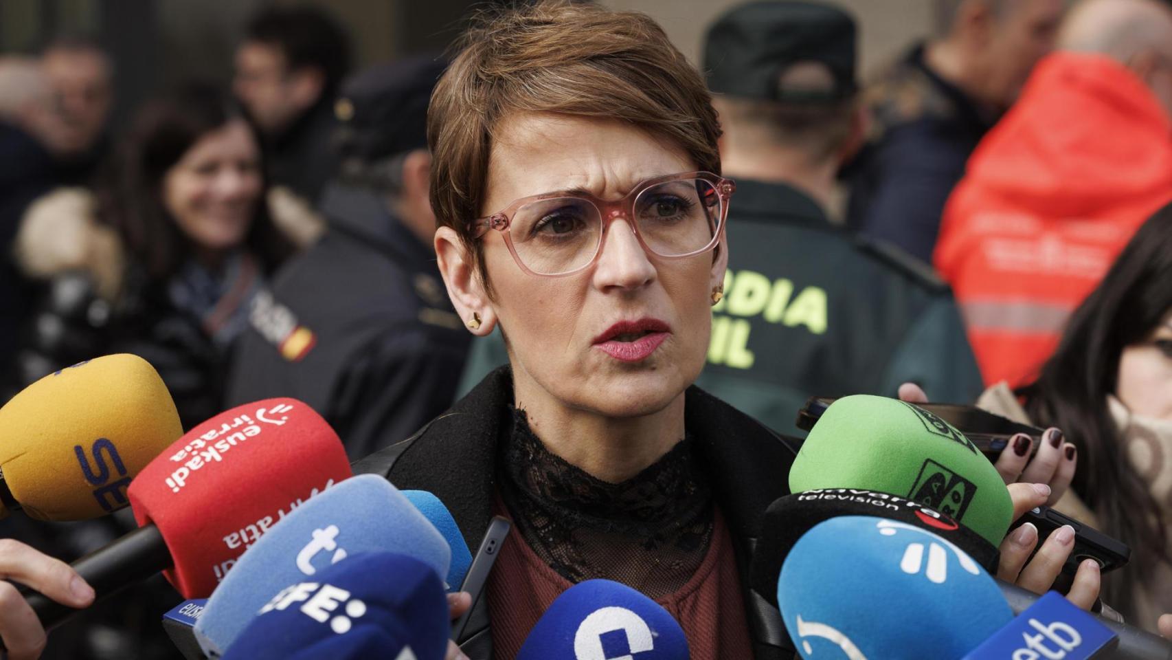 Chivite niega a la jueza los contratos del 'caso Sendaviva', concedidos a su constructora 'amiga' e investigados por troceo