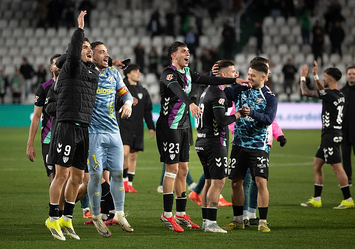 El Málaga, tras su segunda mejor racha triunfal del siglo