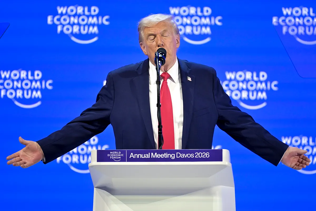 Trump en Davos: 'veni, vidi... ¿vici?'