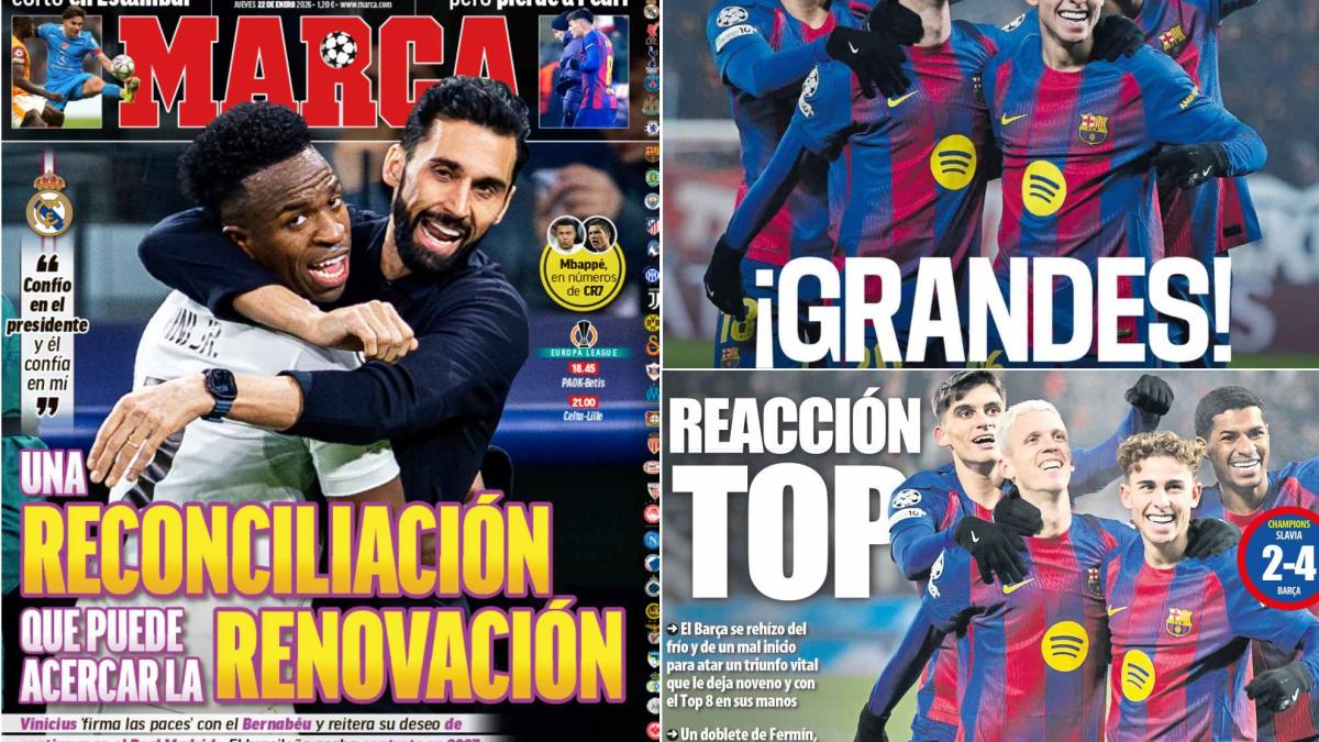 Las portadas: reconciliación y... ¿renovación?