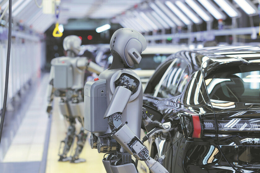 China ya se plantea un futuro donde monta coches en "dark factories": plantas 100% robotizadas donde no se enciende ni la luz