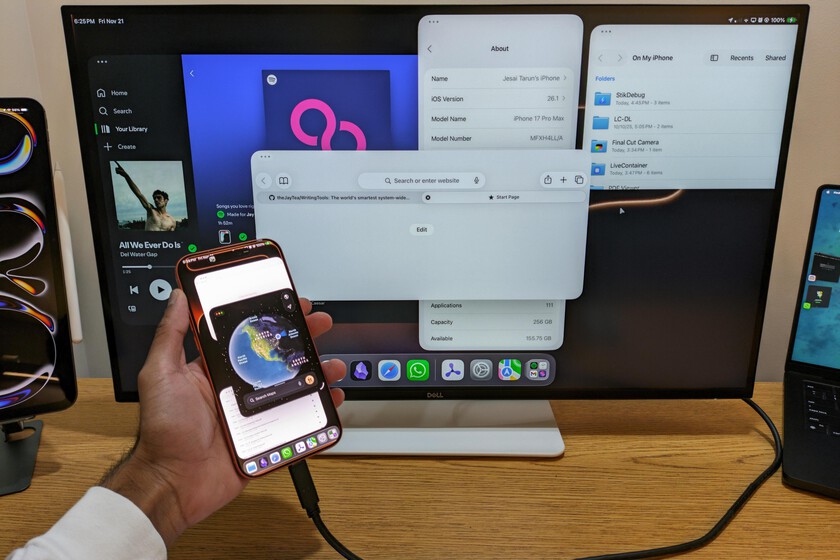 Un hacker ha ejecutado iPadOS en un iPhone con una única intención: demostrar que también puede ser un PC