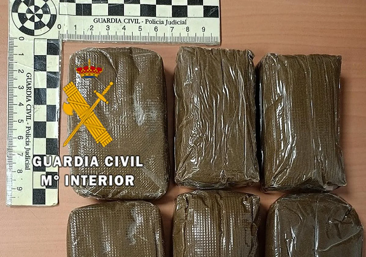 Detenidos dos jóvenes en Mijas tras arrojar 716 gramos de hachís desde la ventana de un hotel